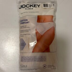Jockey Elance Cotton Comfort Briefs - White